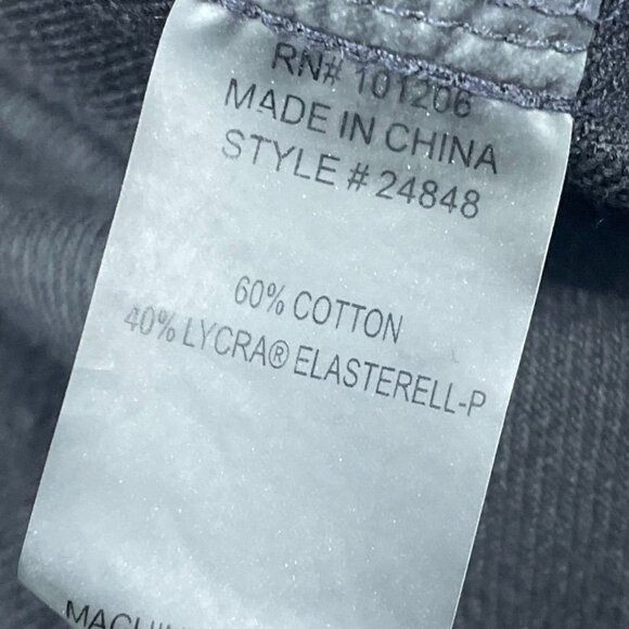 Soft Surroundings Black Pull-On Slim Stretch Pants Size M a1175 - Picture 8 of 10